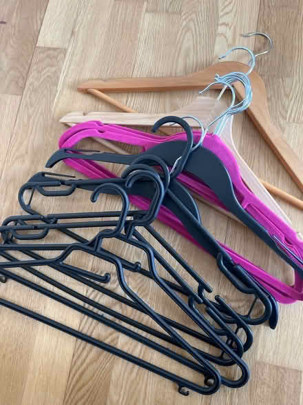 Photo of free Clothes hangers (Merton) #1