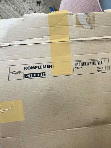 Photo of free IKEA Komplement retractable tray (Bayfordbury SG13) #3