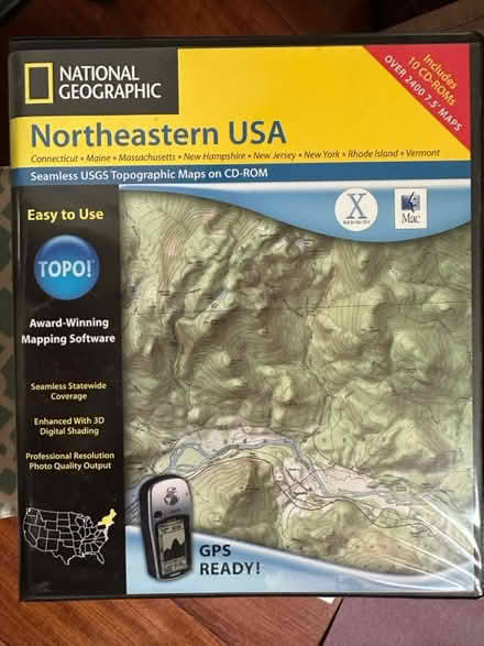 Photo of free Topo Maps, Northeastern U.S., CDs (Davis Square, Somerville) #1