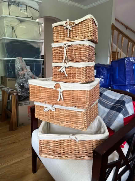 Photo of free Wicker Baskets (Upper NW DC) #1