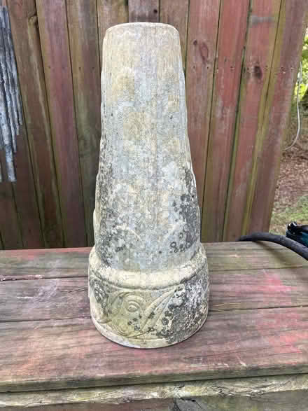 Photo of free Bird bath base (Morrow) #2