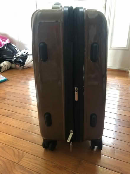 Photo of free Rolling suitcase with dog picture (Boyds) #2