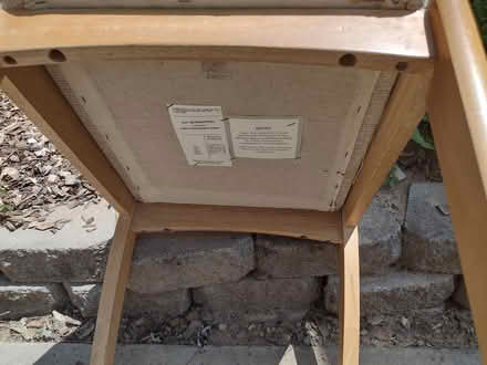 Photo of free set of four chairs (Hampstead) #3