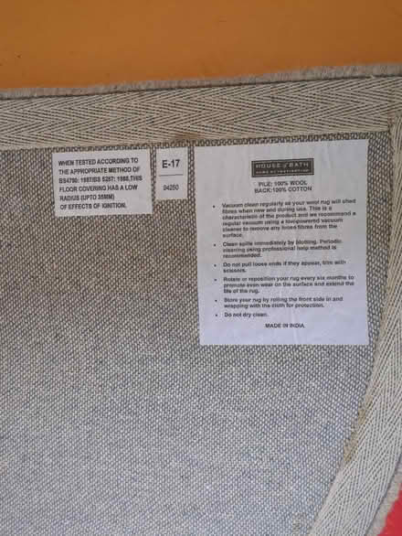 Photo of free 2 rugs (Duddingston EH15) #4