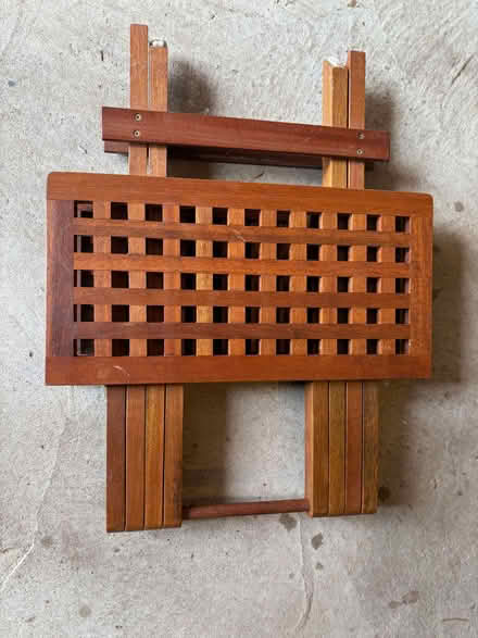 Photo of free Folding wooden coffee table (Willington DE65) #1