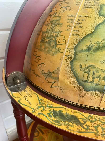 Photo of free Wooden globe bar cart (St. John’s) #3