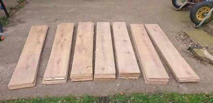Photo of free Hard board flooring (Between March and Coates.) #1