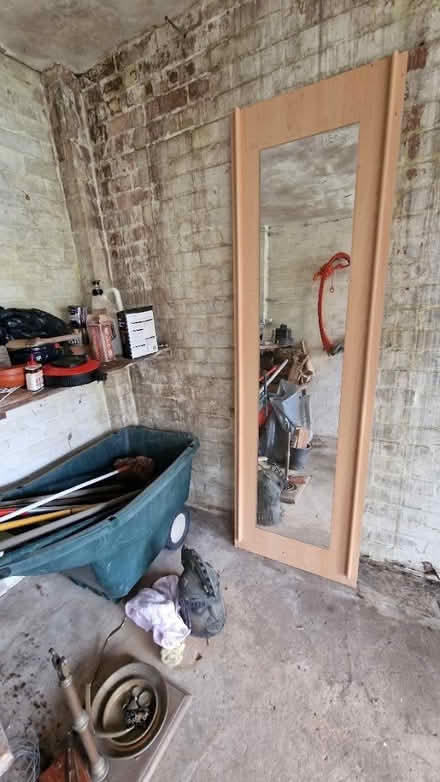 Photo of free Mirror on closet panel door (Littleport CB6) #1