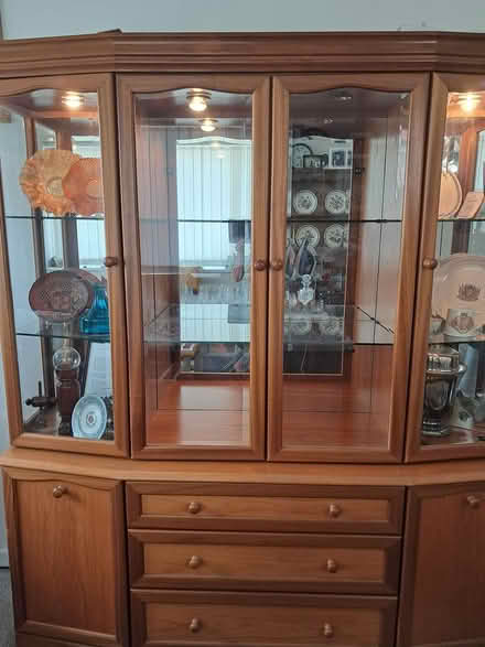 Photo of free Lighted display cabinet (Barnards Hill Lane EX12) #1
