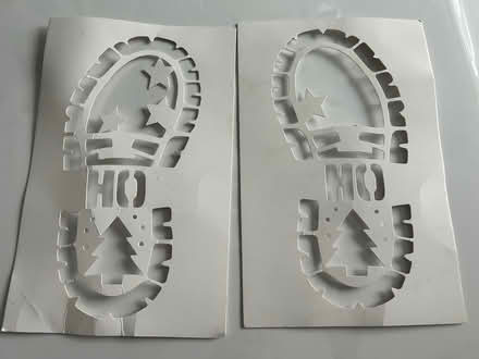 Photo of free Father Christmas stencils (CM1 Broomfield) #1
