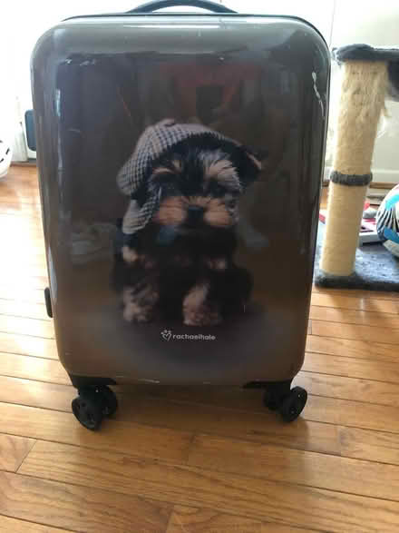 Photo of free Rolling suitcase with dog picture (Boyds) #3