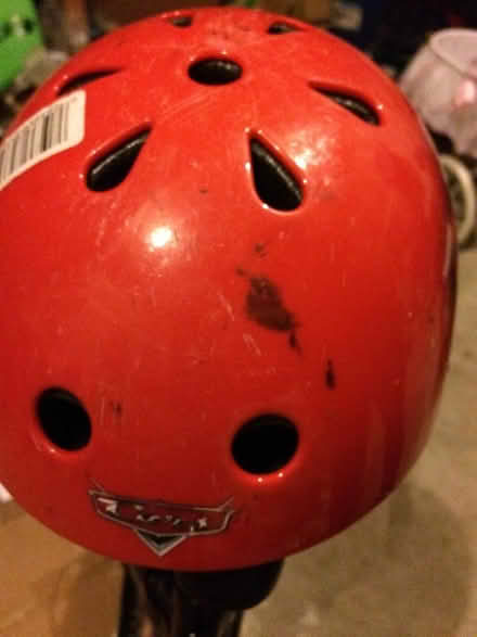 Photo of free Lightning McQueen bike helmet (Boyds) #2