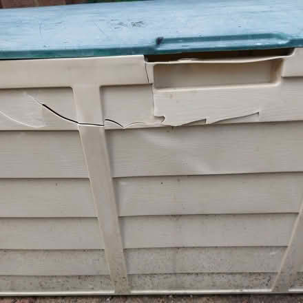 Photo of free Outdoor Garden Plastic Storage Box (damaged) (Fords Farm RG31) #3