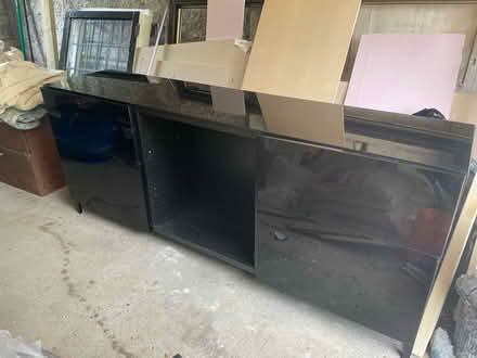 Photo of free IKEA glass top sideboard (Purley CR8) #2