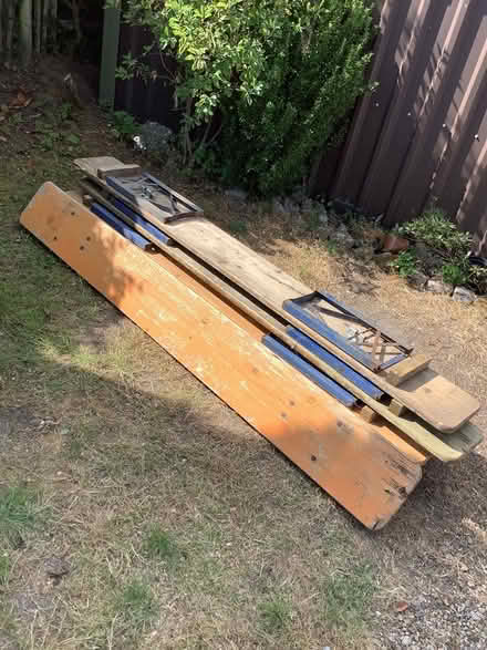 Photo of free Heavy duty beer festival benches (Kilmington, Warminster BA12) #1