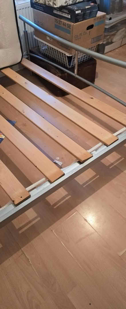 Photo of free Double bed frame (Figges Marsh CR4) #2