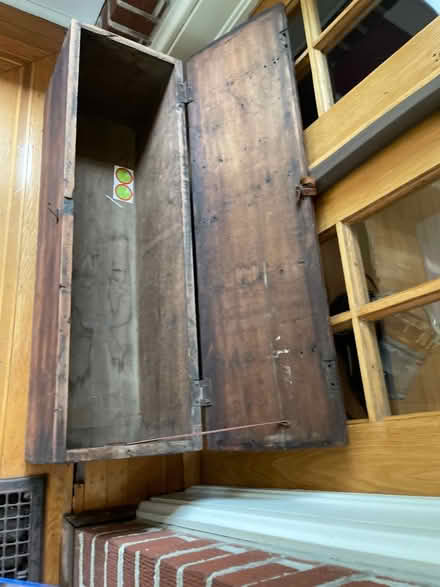 Photo of free Old wooden bench/chest (Swarthmore) #1