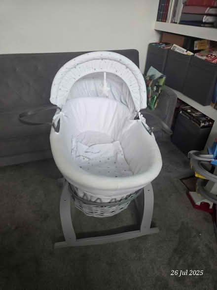 Photo of free Moses basket (LE19 Enderby) #4