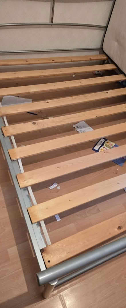 Photo of free Double bed frame (Figges Marsh CR4) #3
