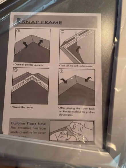 Photo of free Plastic frames for signs- newx8 (Swarthmore) #1