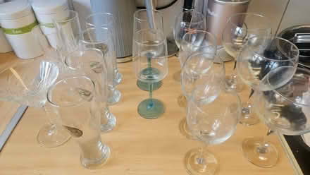Photo of free Various Glasses, Wine, Gin, Whiskey, Champagne Glasses (Lower Sheering CM21) #2