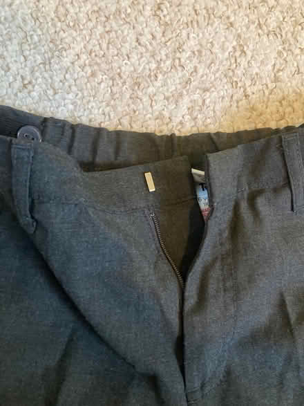 Photo of free Grey school shorts age 6 years (Frome Stonebridge area) #2