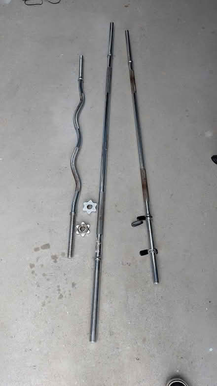 Photo of free Barbell/Ez Curl Bar (Downswood CP ME15) #1