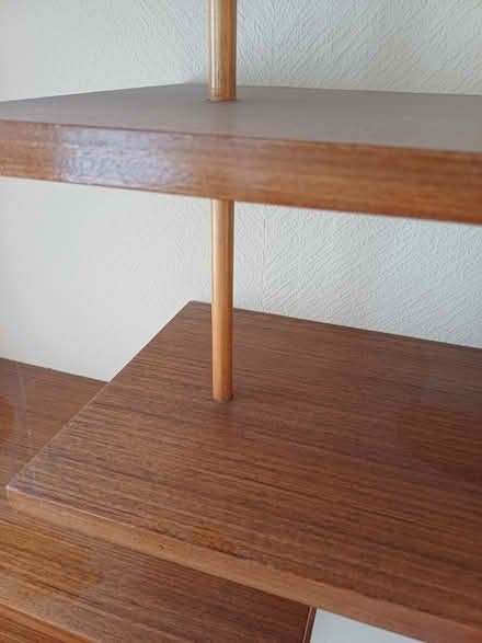 Photo of free Wooden Shelving unit (Eh40 3au) #2
