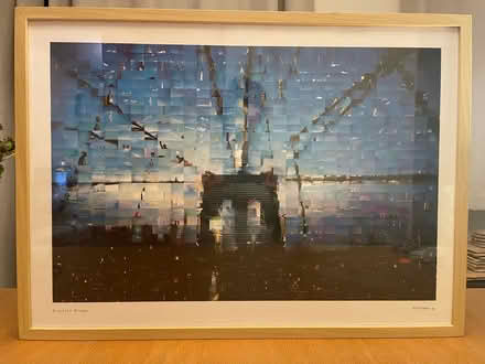 Photo of free Framed Brooklyn Bridge poster (Horsforth LS18) #1