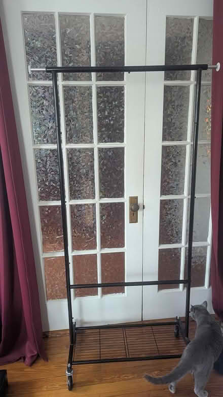 Photo of free Rolling hanger rack (Union Square) #1