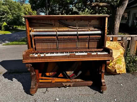 Photo of free Wooden Piano (Erindale park) #3