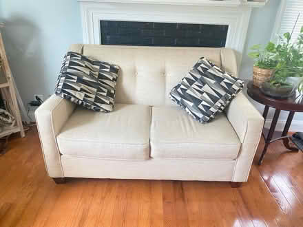 Photo of free gentle used Loveseat & Sofa (South Arlington, Va) #1