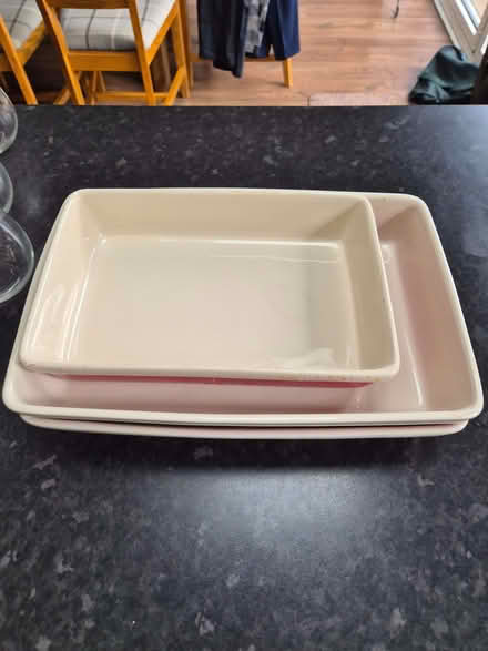 Photo of free Three Sainsburys baking dishes (Bengeo SG14) #3