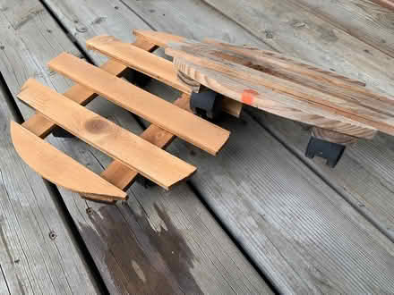 Photo of free Two rolling plant stands (Beaverbrook) #1