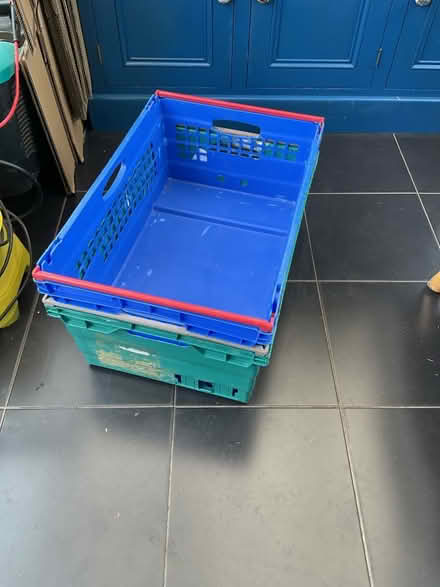Photo of free Two large and sturdy crates (Clermiston EH4) #1