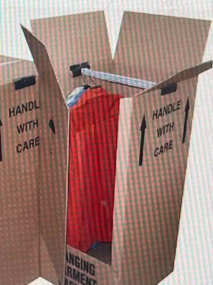 Photo of Wardrobe cardboard boxes for moving house (Oakdale BH15) #1
