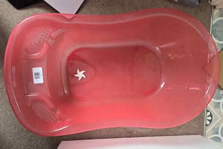 Photo of free Transparent pink bath tub 50L (Bowbridge GL5) #2