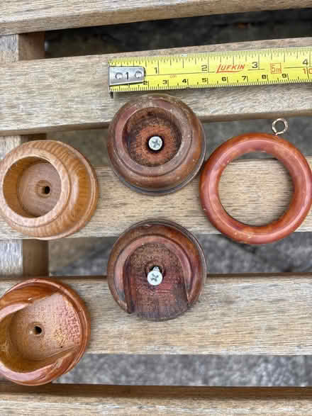 Photo of free Wooden curtain rail fittiings (Alvaston DE24) #1