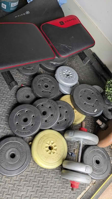 Photo of free Bench and Weights (DA11) #2