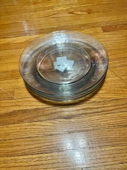 Photo of free Five 10.5 inch dinner plates (Near the old Sherman Hospital) #1