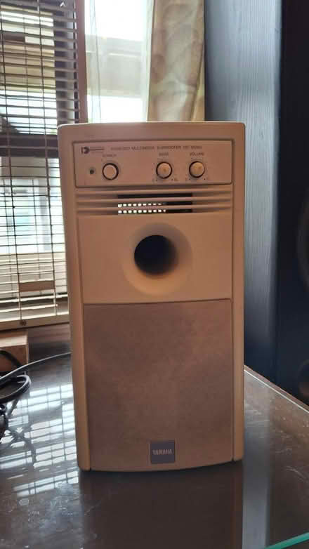 Photo of free Yamaha 20w powered subwoofer (Westboro, 262 Duncairn Ave.) #1