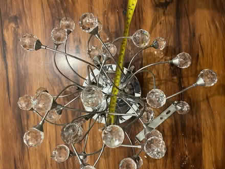Photo of free Ceiling light (crystal) (Glasgow, Sighthill G21) #2