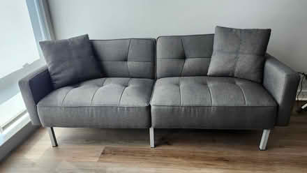 Photo of free Mod Convertible Folding Futon Sofa (Downtown New Rochelle) #3