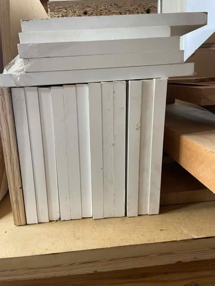 Photo of free Melamine Shelving (Bancroft Middle School SL) #1