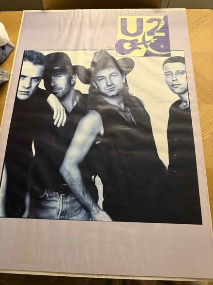 Photo of free U2 Poster Large (Addlestone KT15) #1