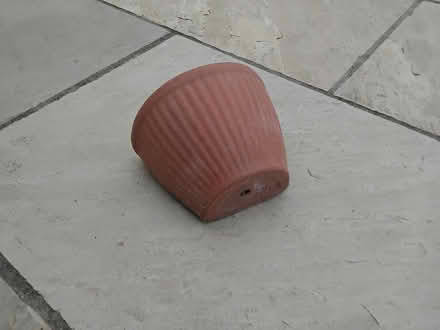 Photo of free Wall mounted terracotta plant pot. (Welwyn AL6) #4