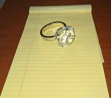 Photo of free BIG diamond ring paperweight (Columbia, Md) #2