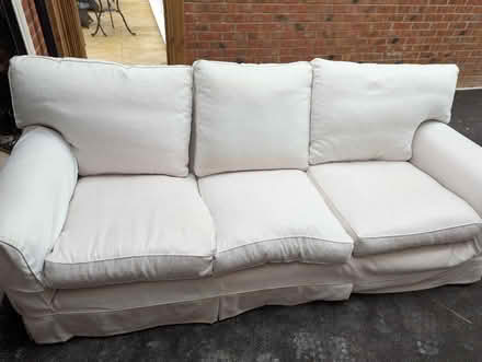 Photo of free Three seater sofa (Milton OX13) #2