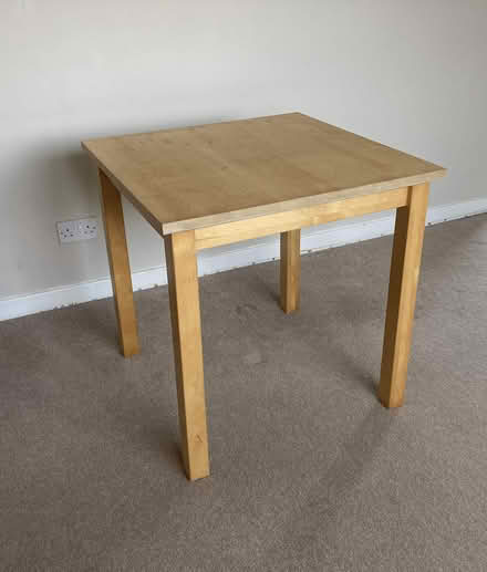 Photo of free Small wooden IKEA table (Fenstanton) #1