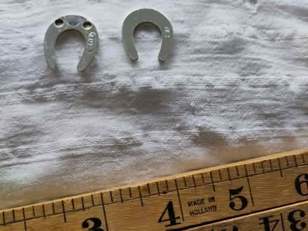 Photo of free 2 tiny silver colour horseshoes (Henleaze Ward BS9) #2
